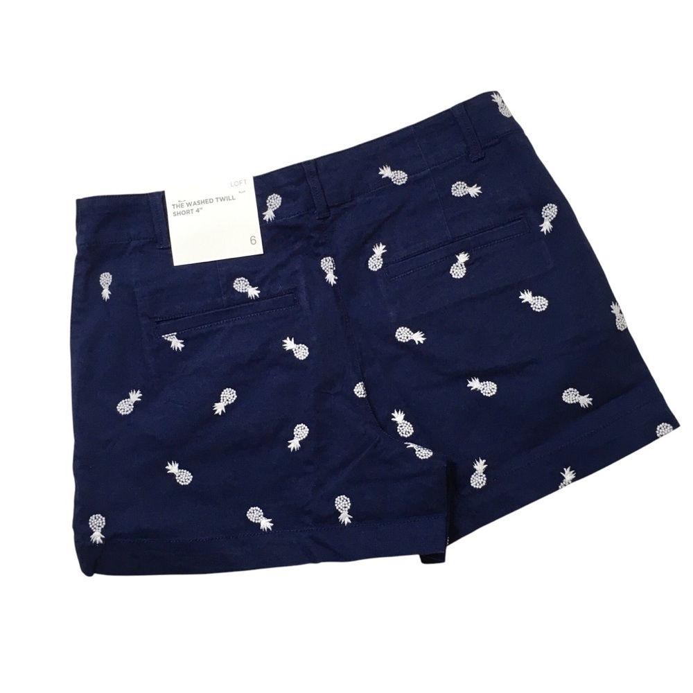 Pineapple Print Chino Shorts - Picture 2 of 5